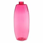 1000ml Clear Red Oval PET Plastic Bottle with 32/410 Neck