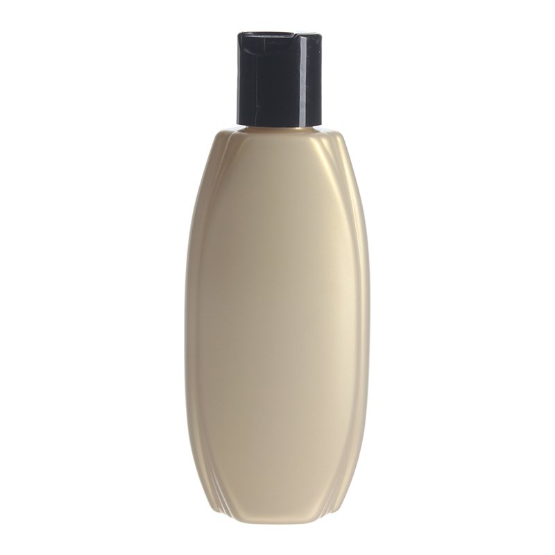 100ml Yellow Oval PET Plastic Bottle with 20/410 Neck - Image 2