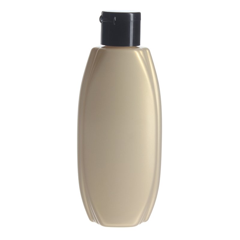 100ml Yellow Oval PET Plastic Bottle with 20/410 Neck - Image 3