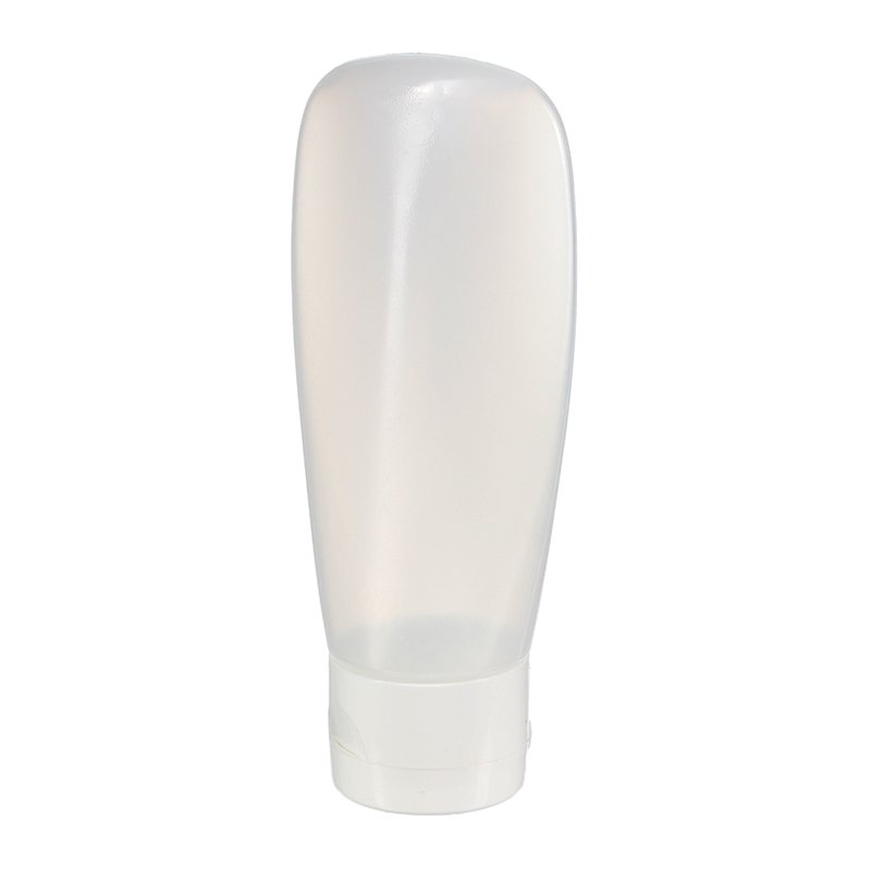 100ml Nature LDPE Plastic Tottle Bottle with 22/410 Flip Top Cap - Image 2