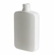120ml/4oz White Oval HDPE Plastic Bottle with 20/410 Neck