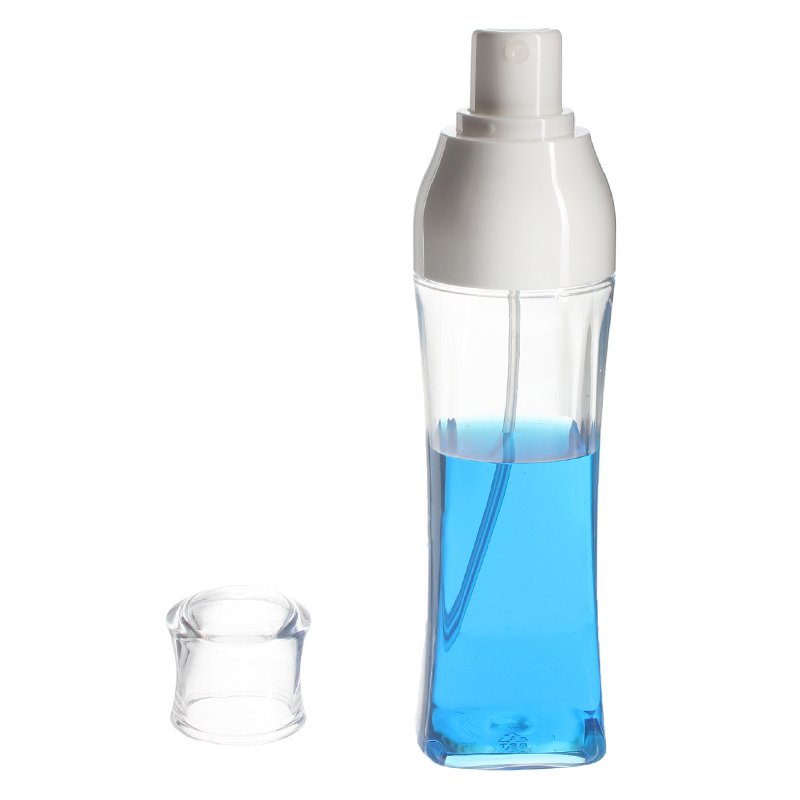 120ml/4oz Clear Square PET Plastic Bottle with 24/410 Neck - Image 2