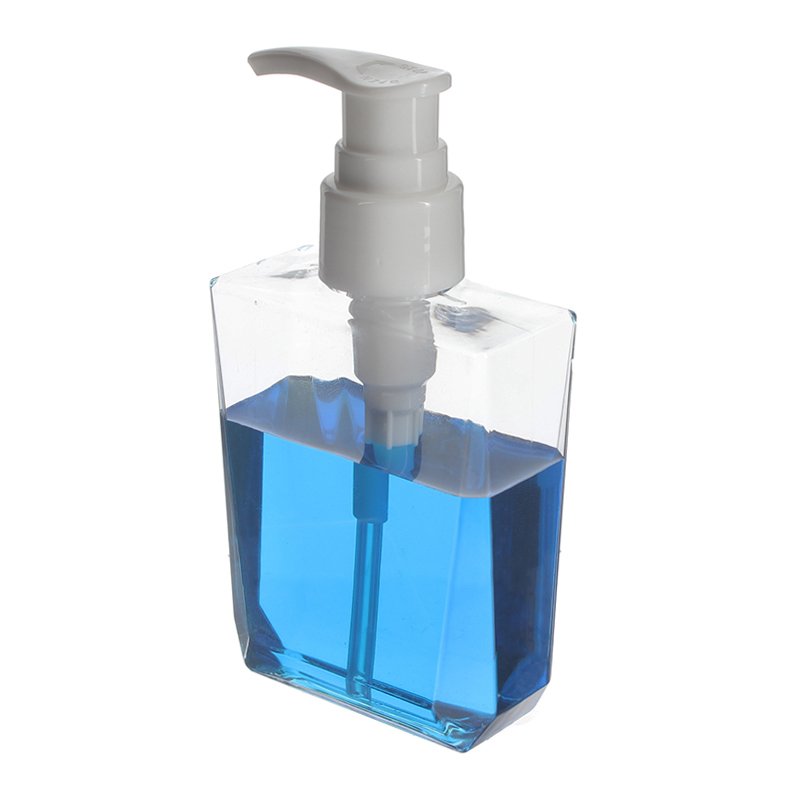120ml/4oz Clear PETG Plastic Square Bottle with 24/410 Neck - Image 2