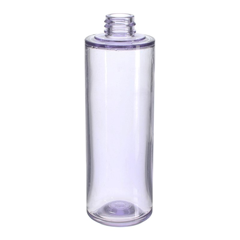 120ml/4oz Clear Light Blue Extra Thick Cylinder PETG Plastic Pump Bottle with 20/410 Neck - Image 2