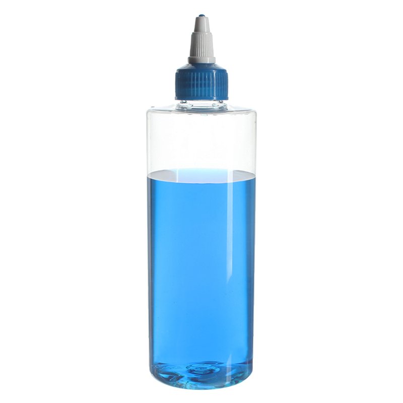 300ml/10oz Clear Cylinder PET Plastic Bottle with 24/410 Neck - Image 3
