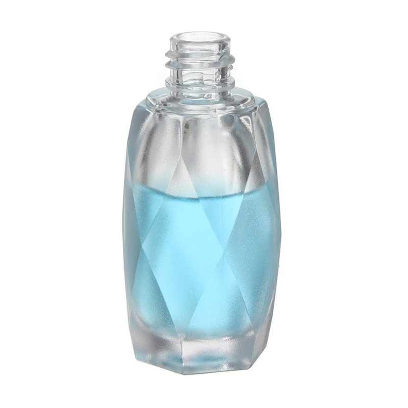 15ml Clear Extra Thick Polygonal PETG Plastic Button Dropper Bottle with 13/410 Neck - Image 3