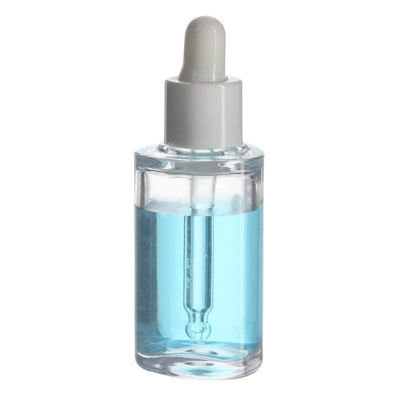 15ml Clear Extra Thick Cylinder PETG Plastic Dropper Bottle with 13/410 Neck