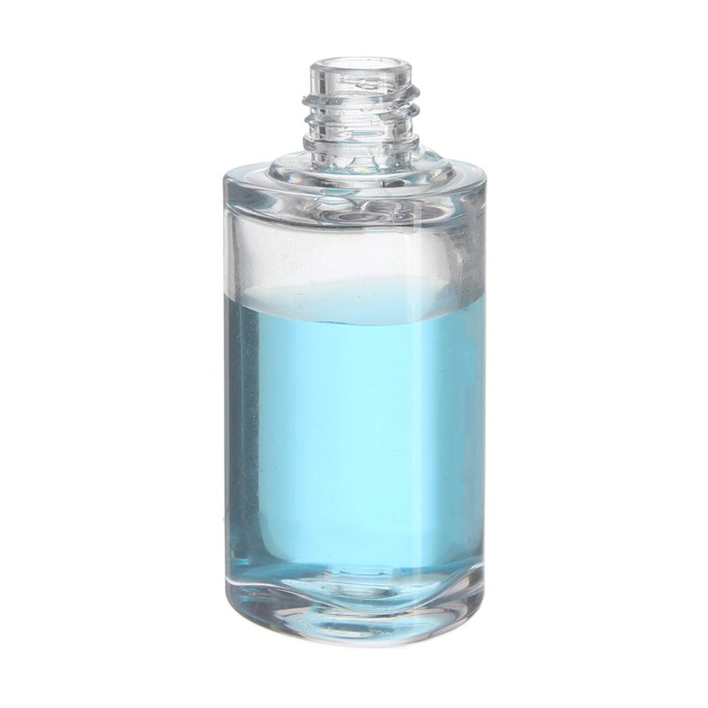 15ml Clear Extra Thick Cylinder PETG Plastic Dropper Bottle with 13/410 Neck - Image 3
