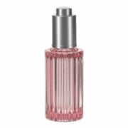15ml Clear Pink Extra Thick Cylinder PETG Plastic Dropper Bottle with 13/410 Neck