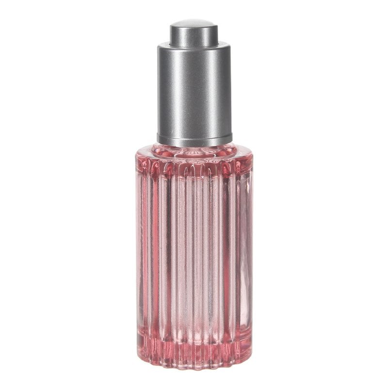 15ml Clear Pink Extra Thick Cylinder PETG Plastic Dropper Bottle with 13/410 Neck