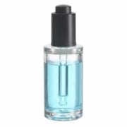 15ml Clear Extra Thick Cylinder PETG Plastic Button Dropper Bottle with 13/410 Neck