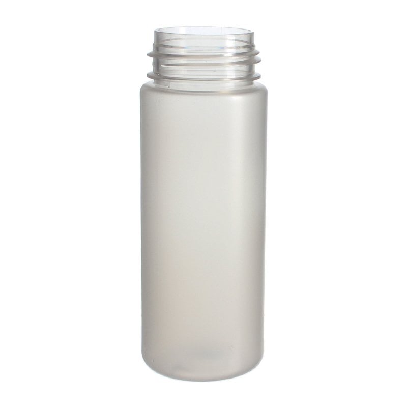 Empty Foam Bottle Bulk, 160ml, PET, Natural Matte, Cylinder Round, 43mm - bottle only