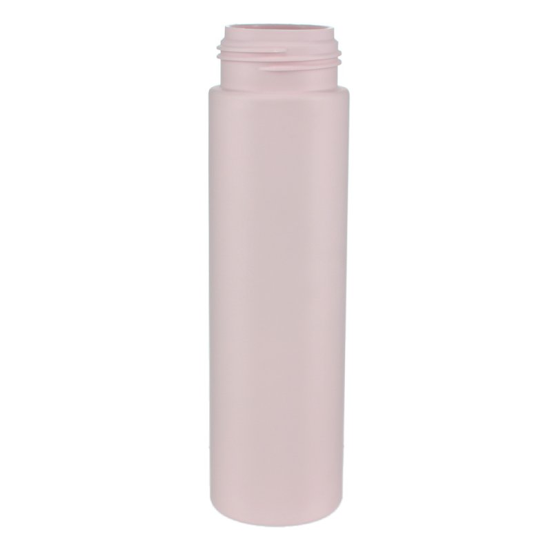 Soap Foam Bottle 200ml, HDPE, Pink, Cyliner Round, 43mm - bottle only
