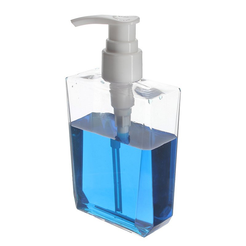200ml Clear PETG Plastic Square Bottle with 24/410 Neck - Image 2