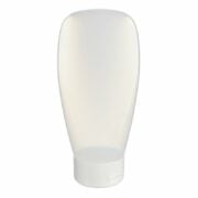200ml Nature LDPE Plastic Tottle Bottle with 22/410 Flip Top Cap