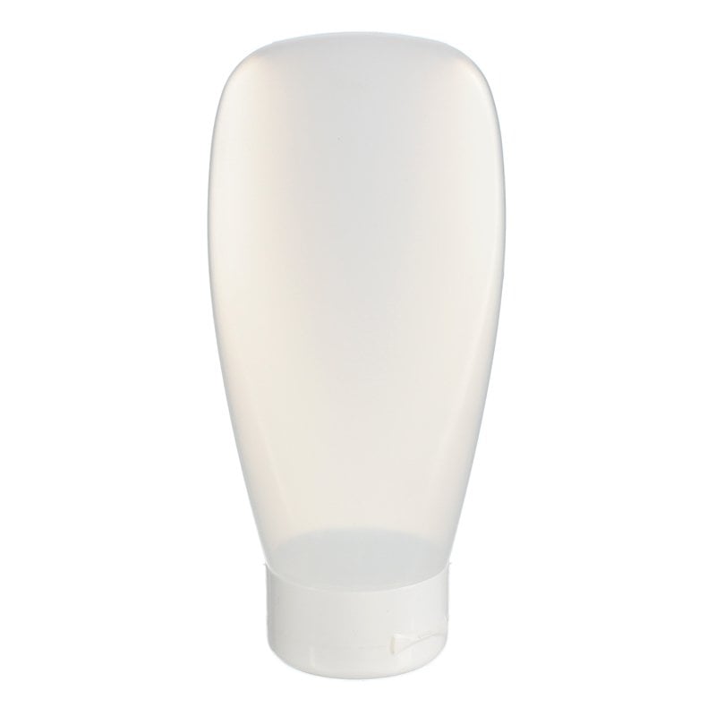 200ml Nature LDPE Plastic Tottle Bottle with 22/410 Flip Top Cap