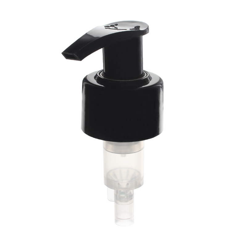 28/410 Plastic Spring Outside Black Smooth Left/Right Lock Lotion Pump, 2.0ml Output - Image 2