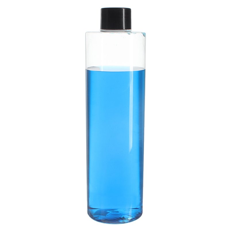 300ml/10oz Clear Cylinder PET Plastic Bottle with 24/410 Neck - Image 3