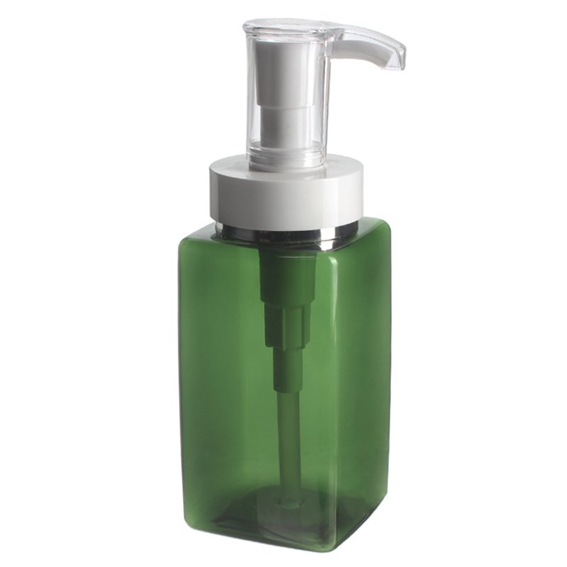 300ml/10oz Gradient Color Square PET Plastic Bottle with 32/410 Neck - Image 3