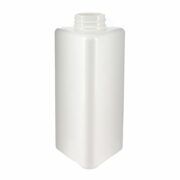 300ml/10oz White Triangle PET Plastic Bottle with 32/410 Neck