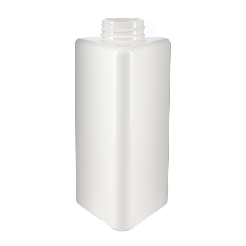 300ml/10oz White Triangle PET Plastic Bottle with 32/410 Neck