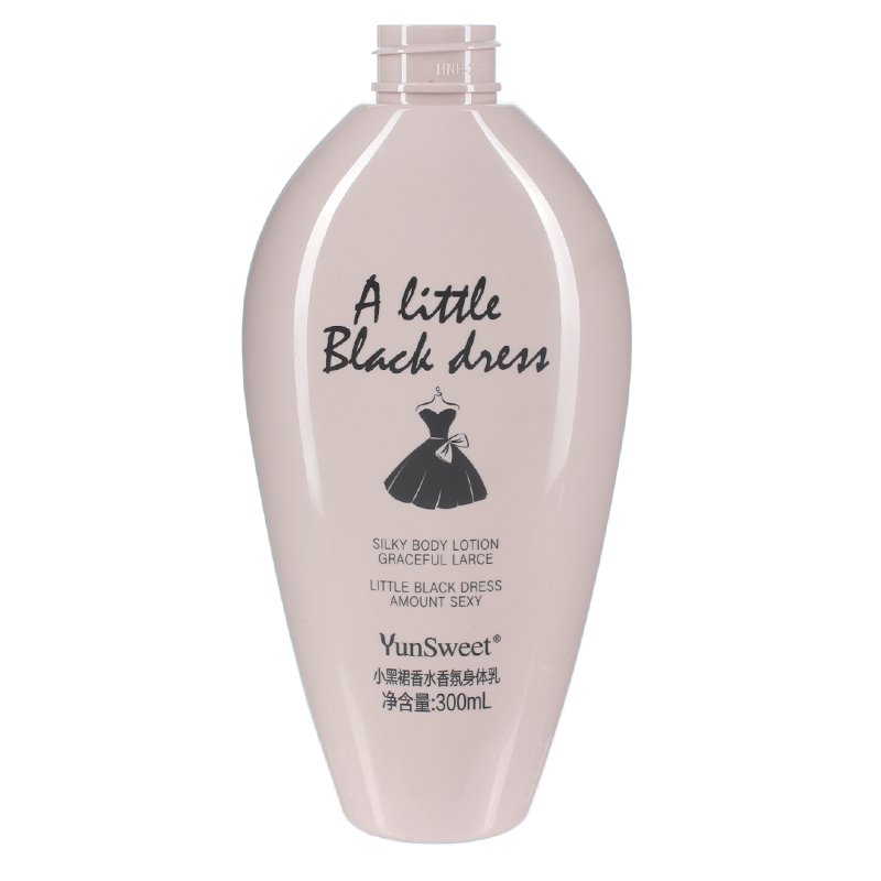 300ml/10oz Pink Oval PET Plastic Bottle with 28/410 Neck