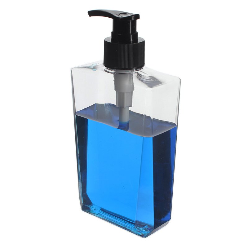 300ml/10oz Clear PETG Plastic Square Bottle with 28/410 Neck - Image 3