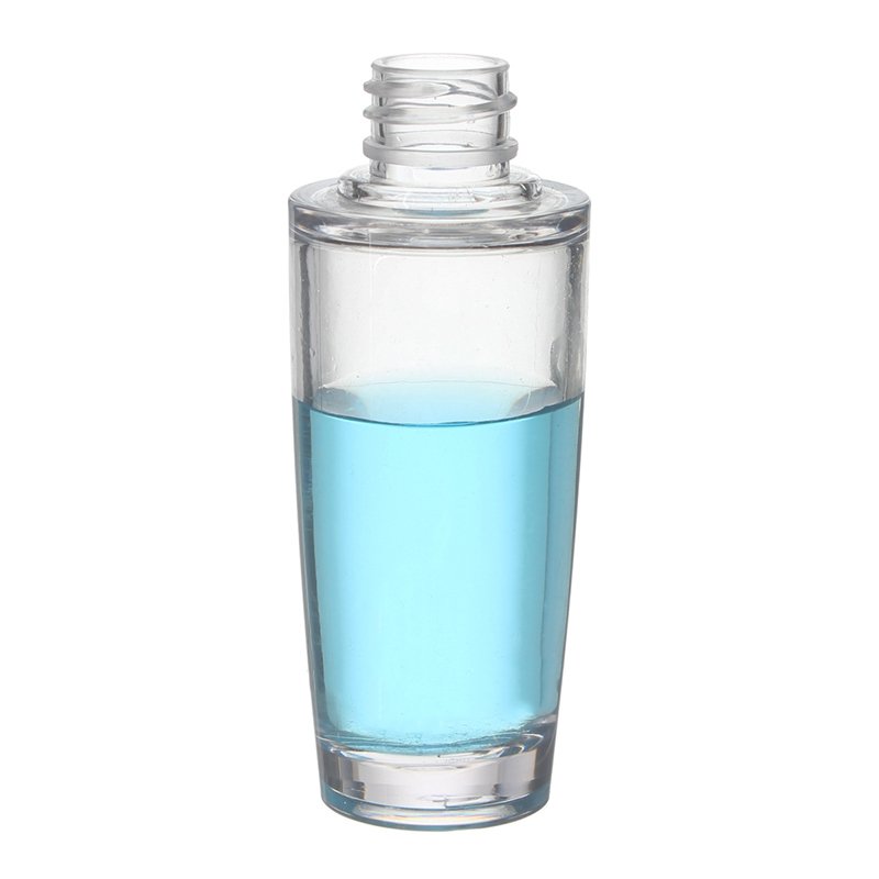 35ml Clear Extra Thick Round PETG Plastic Pump Bottle with 18/410 Neck - Image 2