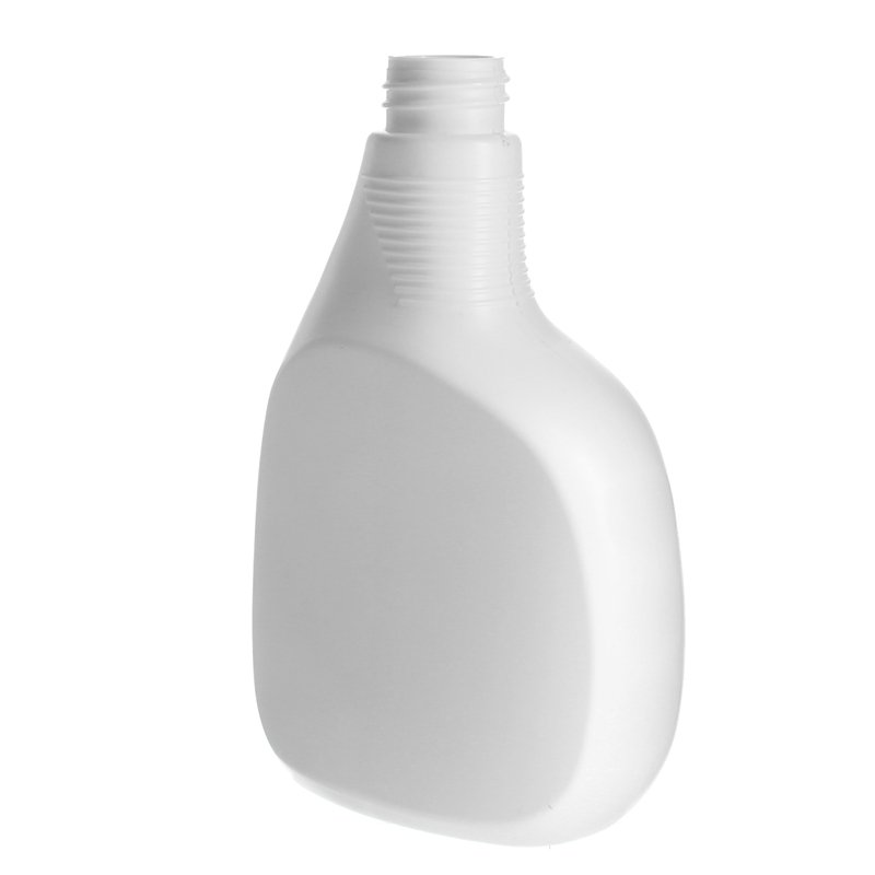 400ml White HDPE Plastic Trigger Spray Bottle with 28/410 Neck