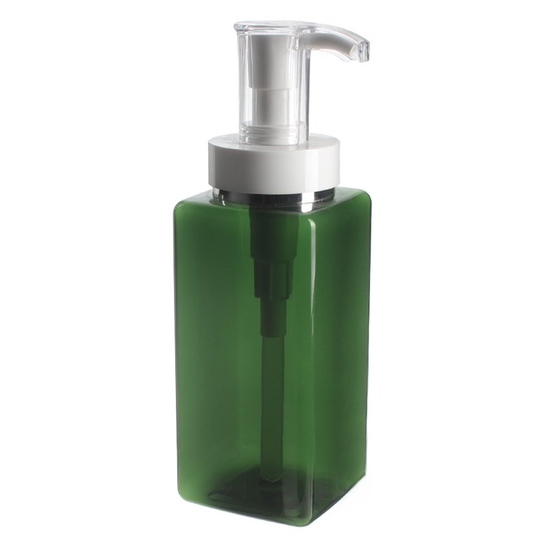 400ml Gradient Color Square PET Plastic Bottle with 32/410 Neck - Image 3