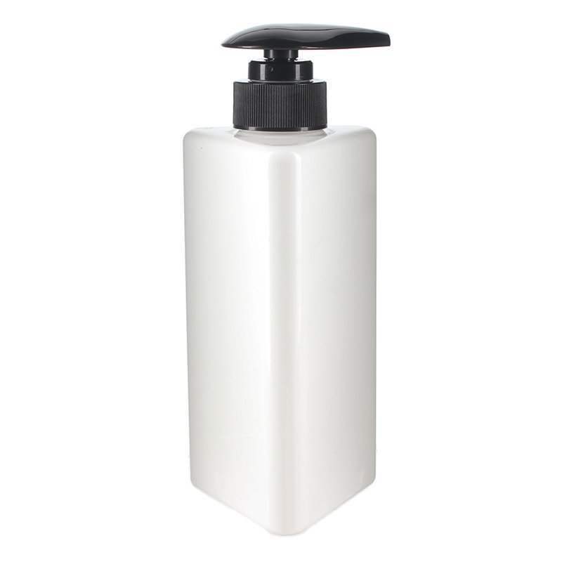 400ml White Triangle PET Plastic Bottle with 32/410 Neck - Image 3