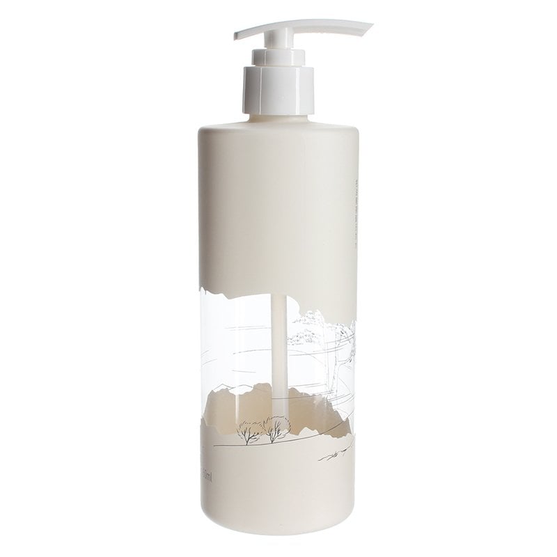 400ml Clear Cylinder PET Plastic Bottle with 24/410 Neck - Image 4