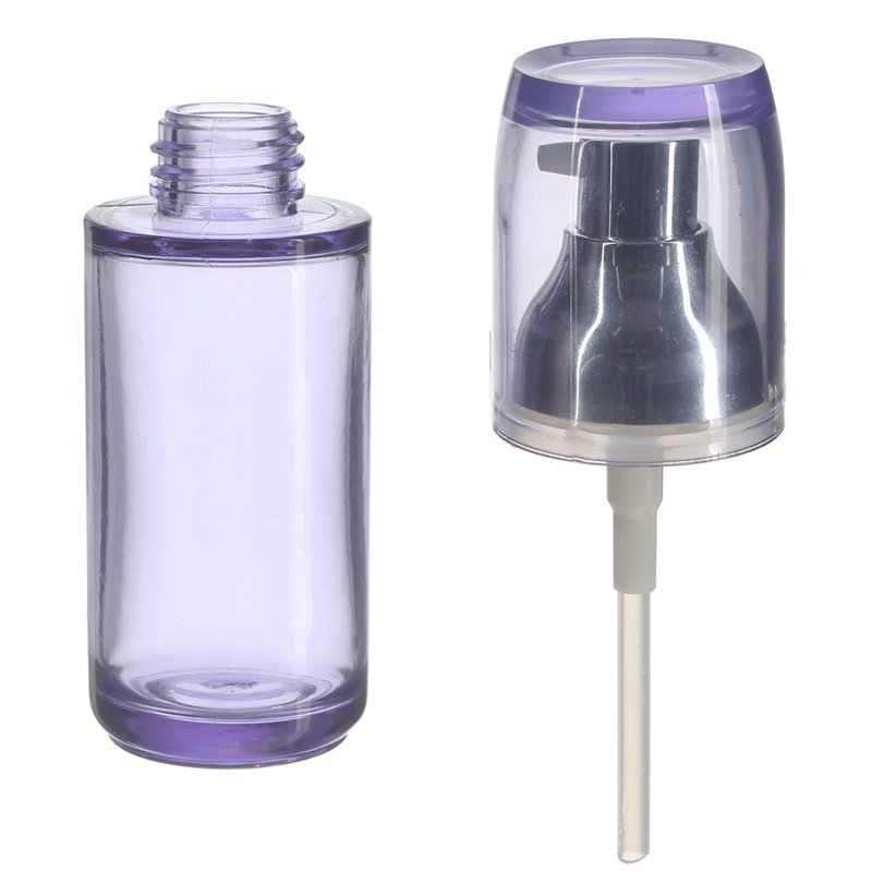 40ml Clear Light Blue Extra Thick Cylinder PETG Plastic Spray Bottle with 20/410 Neck - Image 3