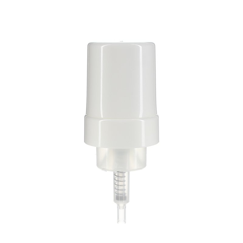 Liquid Soap Foamer Pump Wholesale, Clear Top Cover, 43mm, White