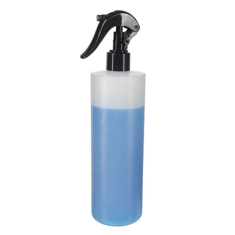 480ml/16oz Nature Color Cylinder HDPE Plastic Bottle with 24/410 Neck - Image 3