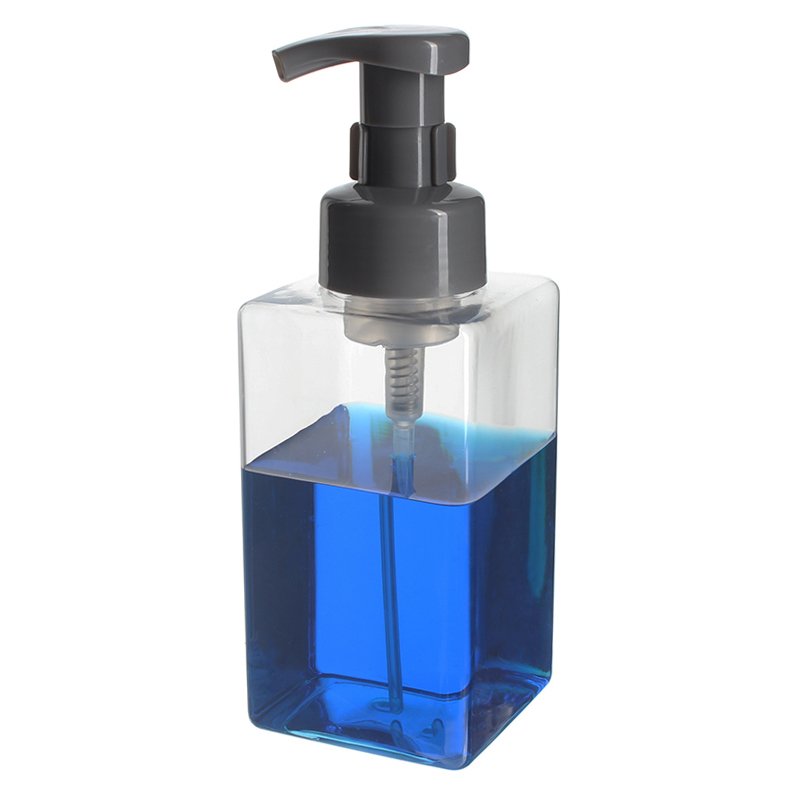 Factory Price Foam Dispenser Pump Replacement, 480ml, PET, Clear, Square, 42mm