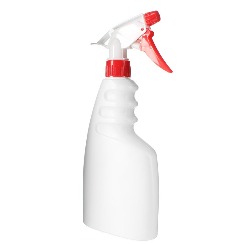 500ml White HDPE Plastic Trigger Spray Bottle with 28/410 Neck - Image 2