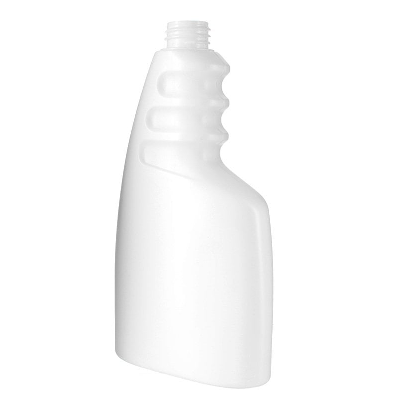 500ml White HDPE Plastic Trigger Spray Bottle with 28/410 Neck