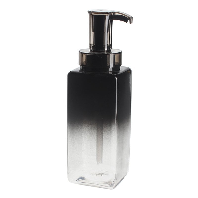 500ml Gradient Color Square PET Plastic Bottle with 32/410 Neck