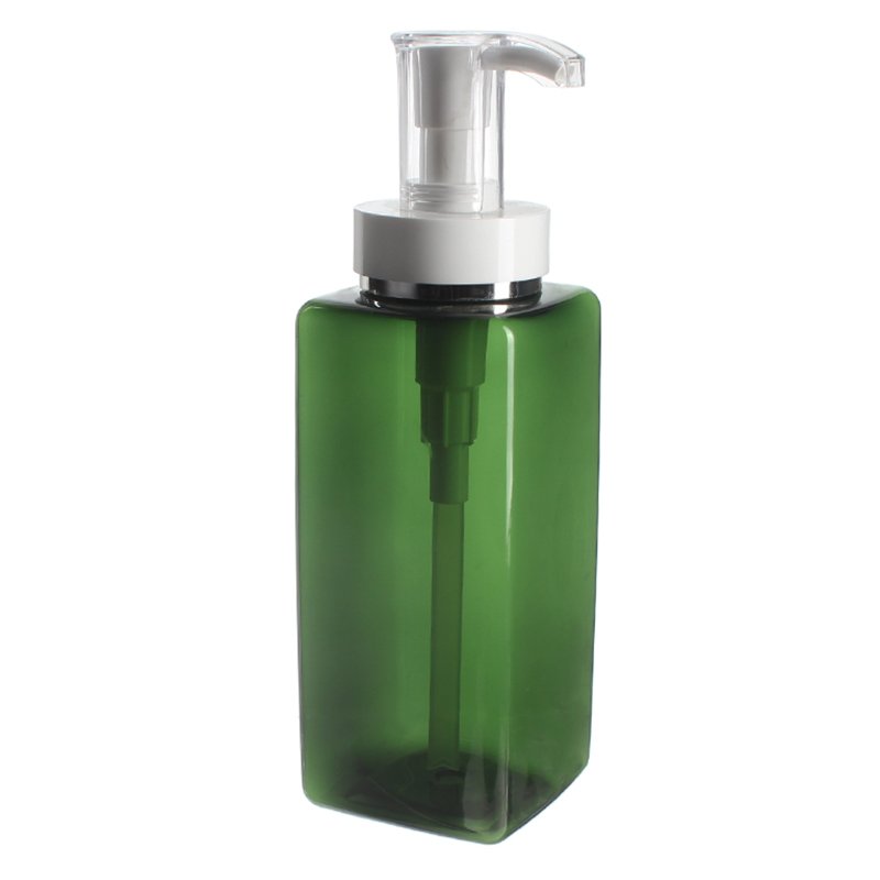 500ml Gradient Color Square PET Plastic Bottle with 32/410 Neck - Image 3