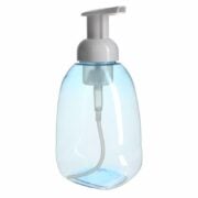 Liquid Hand Soap Foam Dispenser, 500ml, PET, Blue, Oval, 40mm