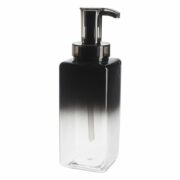 600ml/20oz Gradient Color Square PET Plastic Bottle with 32/410 Neck