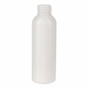 60ml/2oz White HDPE Plastic Cosmo Round Bottle with 20/410 Neck
