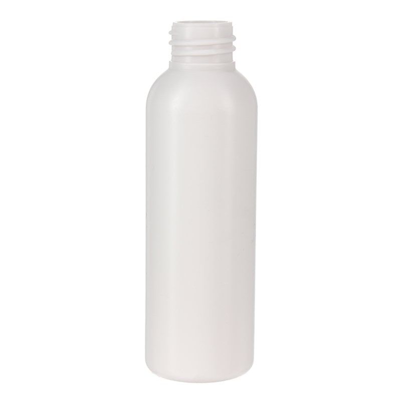 60ml/2oz White HDPE Plastic Cosmo Round Bottle with 20/410 Neck