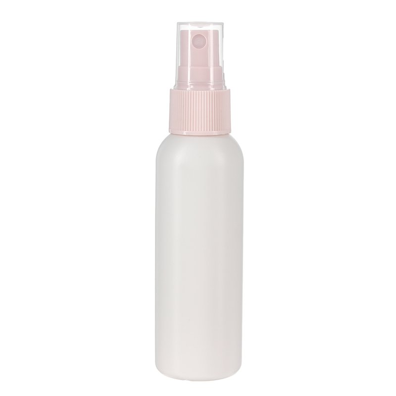 60ml/2oz White HDPE Plastic Cosmo Round Bottle with 20/410 Neck - Image 2