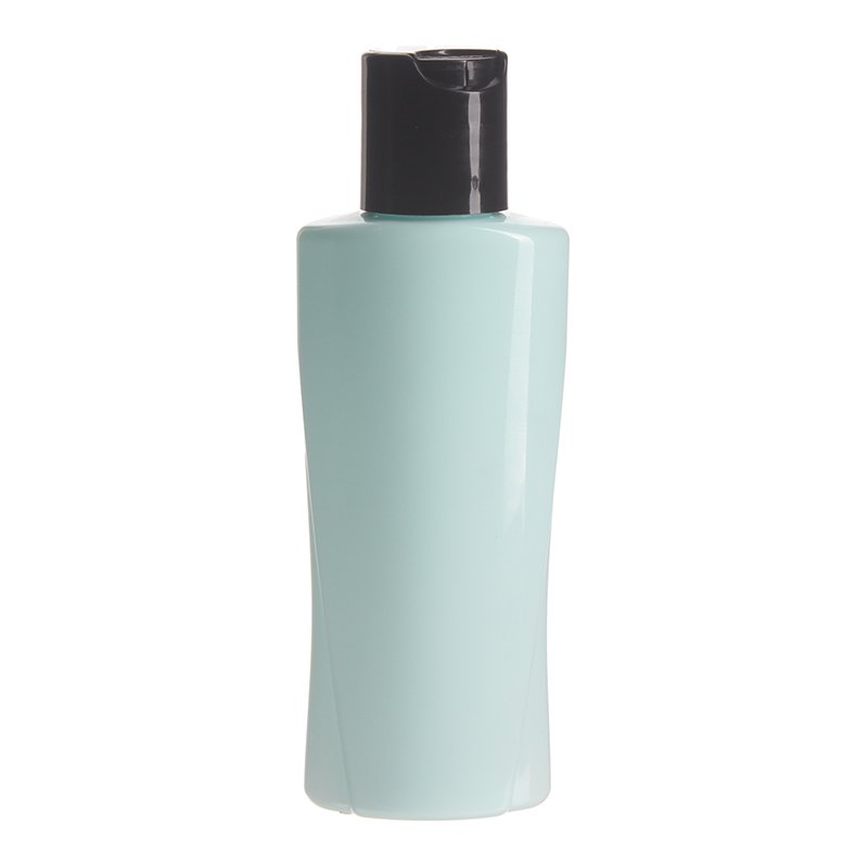 60ml/2oz Green Oval PET Plastic Bottle with 20/410 Neck - Image 2