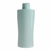 60ml/2oz Green Oval PET Plastic Bottle with 20/410 Neck