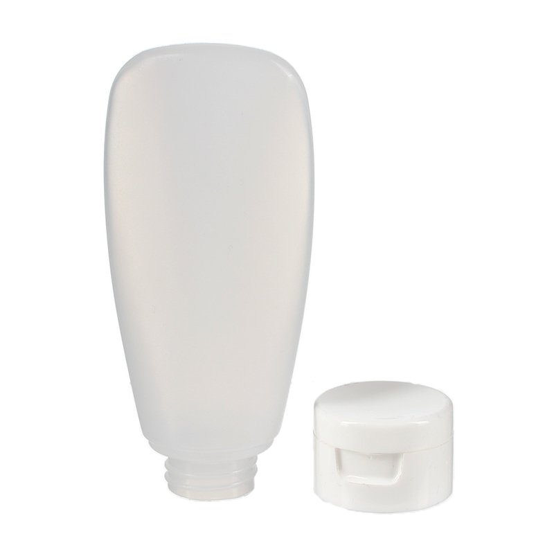 60ml/2oz Nature LDPE Plastic Tottle Bottle with 22/410 Flip Top Cap - Image 3