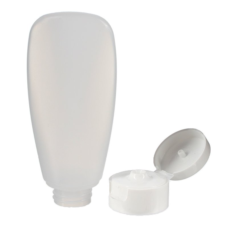 60ml/2oz Nature LDPE Plastic Tottle Bottle with 22/410 Flip Top Cap - Image 4