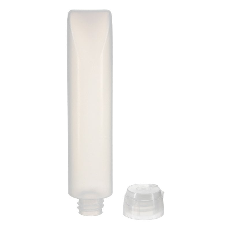 60ml/2oz Nature LDPE Plastic Tottle Bottle with 18/410 Flip Top Cap - Image 4